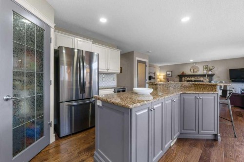 178 Cranwell Close Se, Calgary, AB - Indoor Photo Showing Kitchen With Upgraded Kitchen