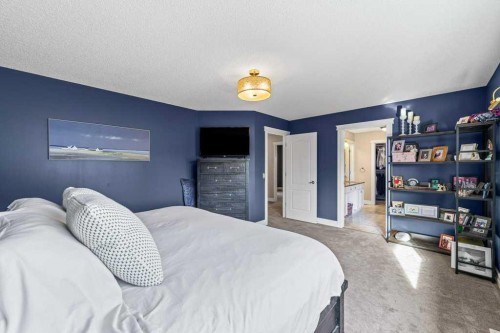 178 Cranwell Close Se, Calgary, AB - Indoor Photo Showing Bedroom