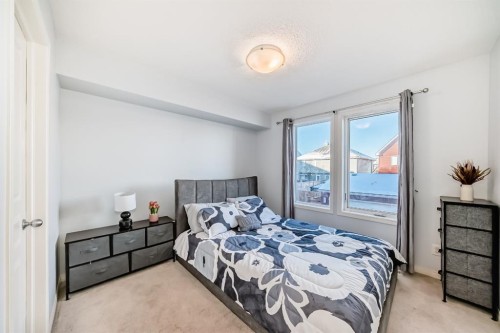 172 Auburn Meadows Walk Se, Calgary, AB - Indoor Photo Showing Bedroom