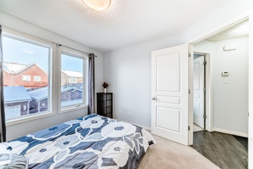 172 Auburn Meadows Walk Se, Calgary, AB - Indoor Photo Showing Bedroom