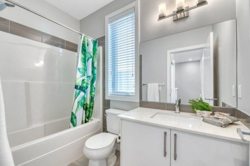 514 Redstone Crescent Ne, Calgary, AB - Indoor Photo Showing Bathroom