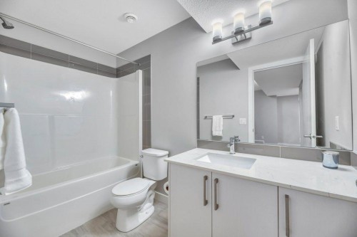 514 Redstone Crescent Ne, Calgary, AB - Indoor Photo Showing Bathroom