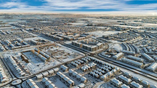 514 Redstone Crescent Ne, Calgary, AB - Outdoor With View