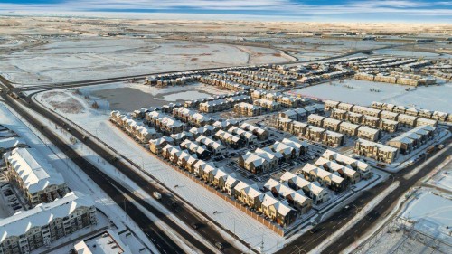 514 Redstone Crescent Ne, Calgary, AB - Outdoor With View