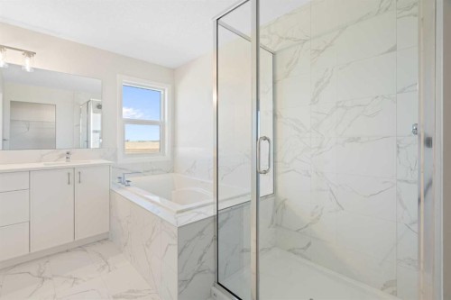 136 Lucas Gardens Nw, Calgary, AB - Indoor Photo Showing Bathroom