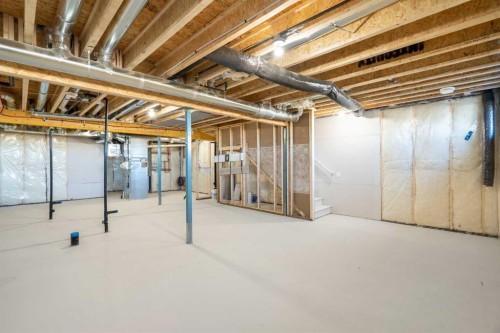 136 Lucas Gardens Nw, Calgary, AB - Indoor Photo Showing Basement