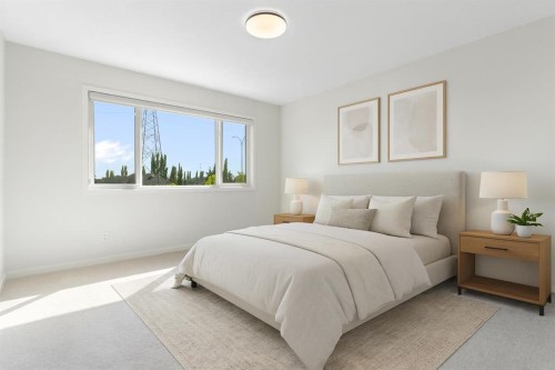 266 West Grove Lane Sw, Calgary, AB - Indoor Photo Showing Bedroom