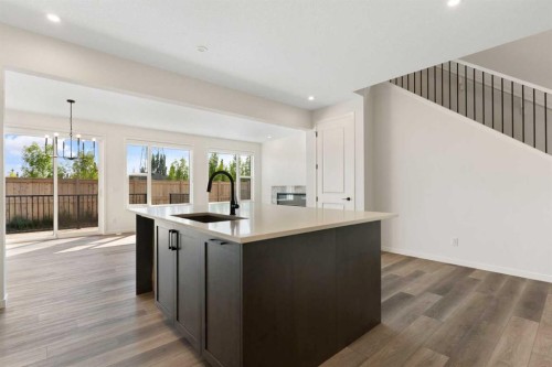 266 West Grove Lane Sw, Calgary, AB - Indoor Photo Showing Kitchen With Upgraded Kitchen