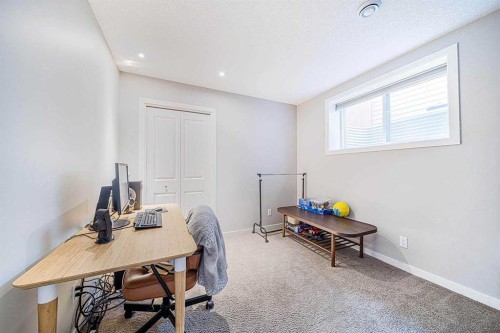 30 Chapalina Park Crescent Se, Calgary, AB - Indoor Photo Showing Office