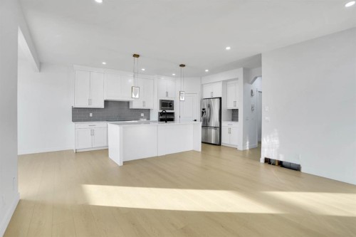 4 Skyview Springs Crescent Ne, Calgary, AB - Indoor Photo Showing Kitchen With Upgraded Kitchen