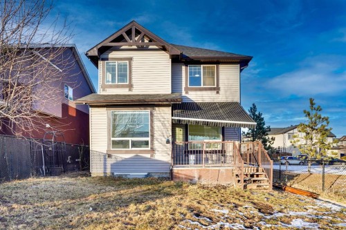 4 Skyview Springs Crescent Ne, Calgary, AB - Outdoor With Deck Patio Veranda