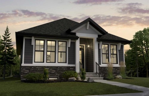 187 Perch Bend, Rural Rocky View County, AB - Outdoor With Facade