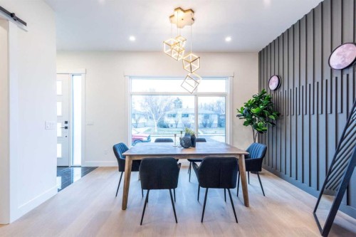 3016 13 Avenue Sw, Calgary, AB - Indoor Photo Showing Dining Room
