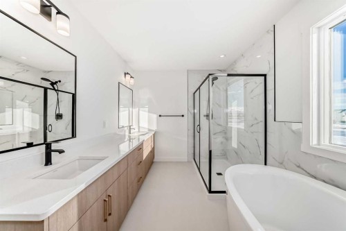 191 Perch Bend, Rural Rocky View County, AB - Indoor Photo Showing Bathroom