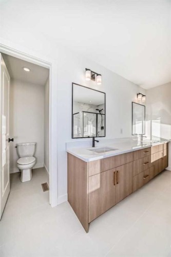 191 Perch Bend, Rural Rocky View County, AB - Indoor Photo Showing Bathroom