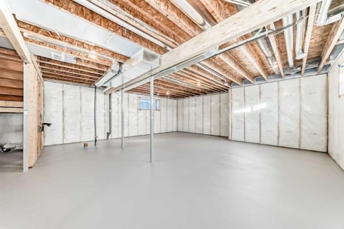 191 Perch Bend, Rural Rocky View County, AB - Indoor Photo Showing Basement