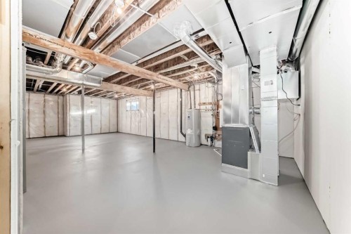 191 Perch Bend, Rural Rocky View County, AB - Indoor Photo Showing Basement