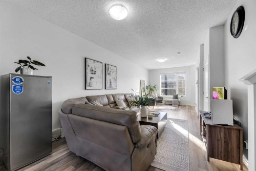 258 Cornerstone Avenue Ne, Calgary, AB - Indoor Photo Showing Living Room