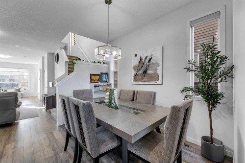 258 Cornerstone Avenue Ne, Calgary, AB - Indoor Photo Showing Dining Room