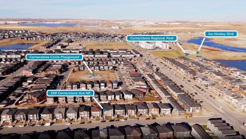 258 Cornerstone Avenue Ne, Calgary, AB - Outdoor With View