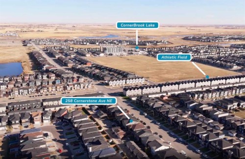 258 Cornerstone Avenue Ne, Calgary, AB - Outdoor With View