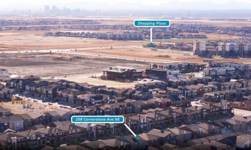 258 Cornerstone Avenue Ne, Calgary, AB - Outdoor With View