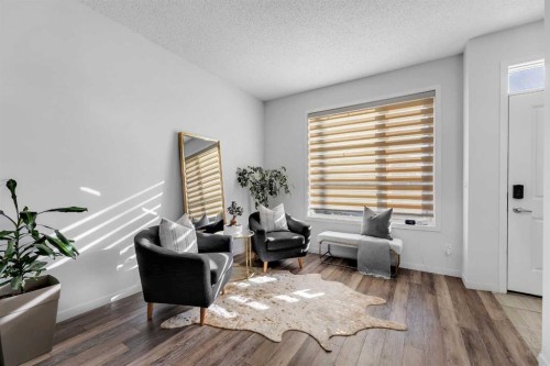 258 Cornerstone Avenue Ne, Calgary, AB - Indoor Photo Showing Living Room