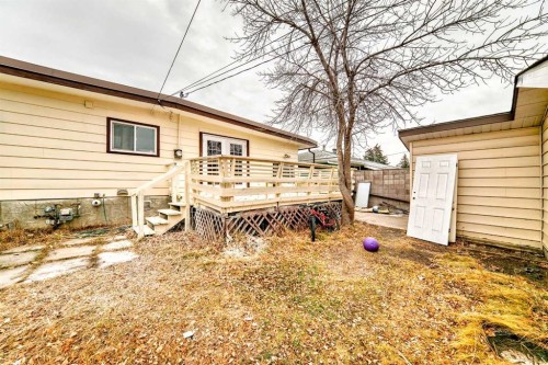 307 Huntridge Road Ne, Calgary, AB - Outdoor With Deck Patio Veranda With Exterior