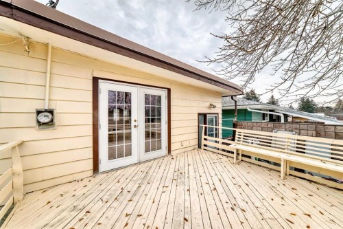 307 Huntridge Road Ne, Calgary, AB - Outdoor With Deck Patio Veranda With Exterior