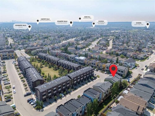 346 Covecreek Circle Ne, Calgary, AB -  With View