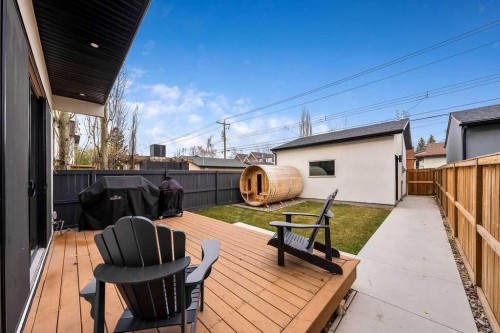 2024 50 Avenue Sw, Calgary, AB - Outdoor With Deck Patio Veranda With Exterior
