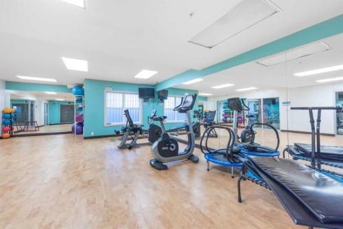2305-5605 Henwood Street Sw, Calgary, AB - Indoor Photo Showing Gym Room