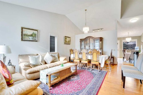 60 Douglas Woods Terrace Se, Calgary, AB - Indoor Photo Showing Living Room