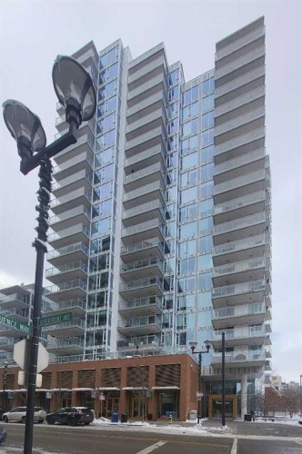 1903-519 Riverfront Avenue Se, Calgary, AB - Outdoor With Balcony With Facade