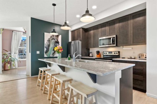 1307 Walden Drive Se, Calgary, AB - Indoor Photo Showing Dining Room