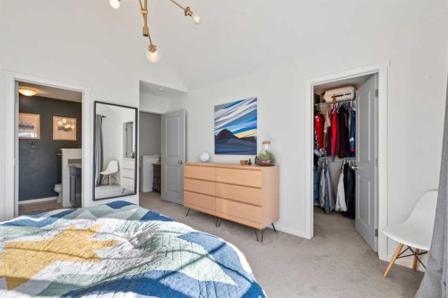 1307 Walden Drive Se, Calgary, AB - Indoor Photo Showing Bedroom