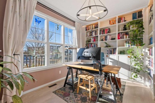 1307 Walden Drive Se, Calgary, AB - Indoor Photo Showing Office