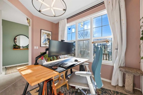 1307 Walden Drive Se, Calgary, AB - Indoor Photo Showing Office
