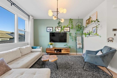 1307 Walden Drive Se, Calgary, AB - Indoor Photo Showing Kitchen With Double Sink With Upgraded Kitchen