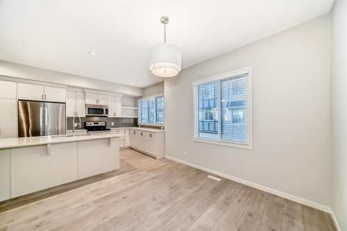 409 Nolanlake Villas Nw, Calgary, AB - Indoor Photo Showing Kitchen