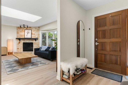 9308 26 Street Sw, Calgary, AB - Indoor With Fireplace