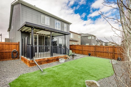 278 Legacy View Se, Calgary, AB - Outdoor With Deck Patio Veranda