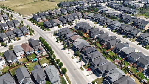 278 Legacy View Se, Calgary, AB -  With View