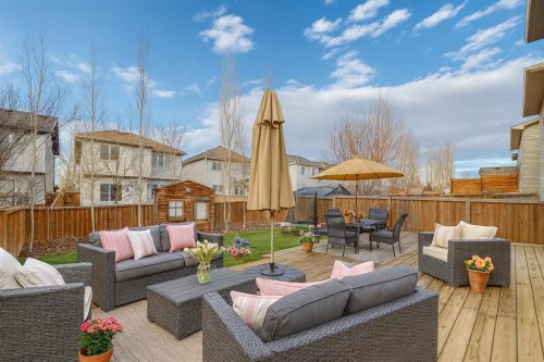 117 Chapalina Close Se, Calgary, AB - Outdoor With Deck Patio Veranda