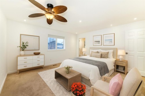 117 Chapalina Close Se, Calgary, AB - Indoor Photo Showing Bedroom