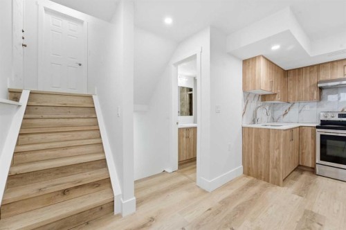 79 Martinview Crescent Ne, Calgary, AB - Indoor Photo Showing Kitchen