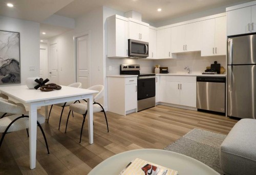 15353 1 Street Nw, Calgary, AB - Indoor Photo Showing Kitchen