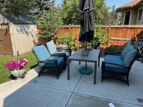 28 Hawktree Circle Nw, Calgary, AB - Outdoor With Deck Patio Veranda