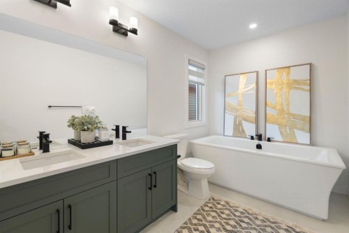 31 Saddlebred Court, Cochrane, AB - Indoor Photo Showing Bathroom