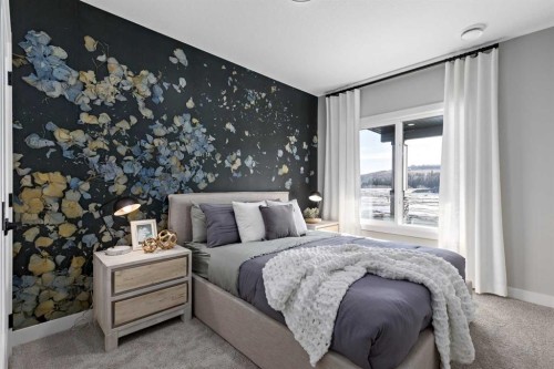 8 Creekview Manor Sw, Calgary, AB - Indoor Photo Showing Bedroom